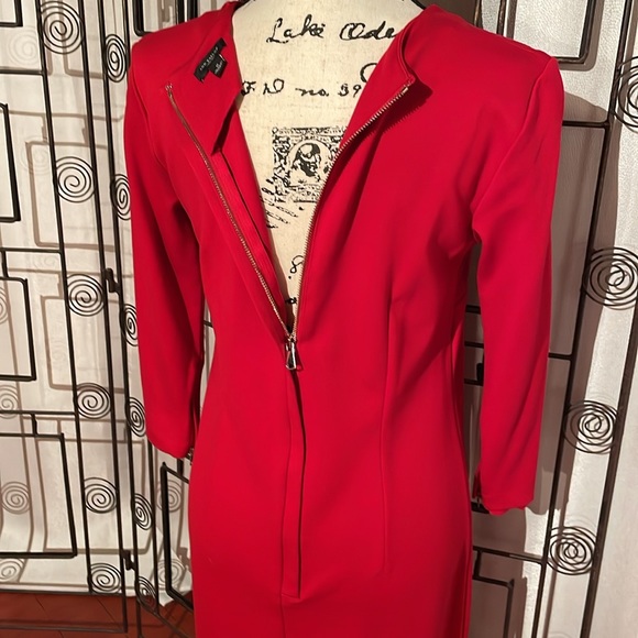 Red Sheath Dress - Picture 5 of 8
